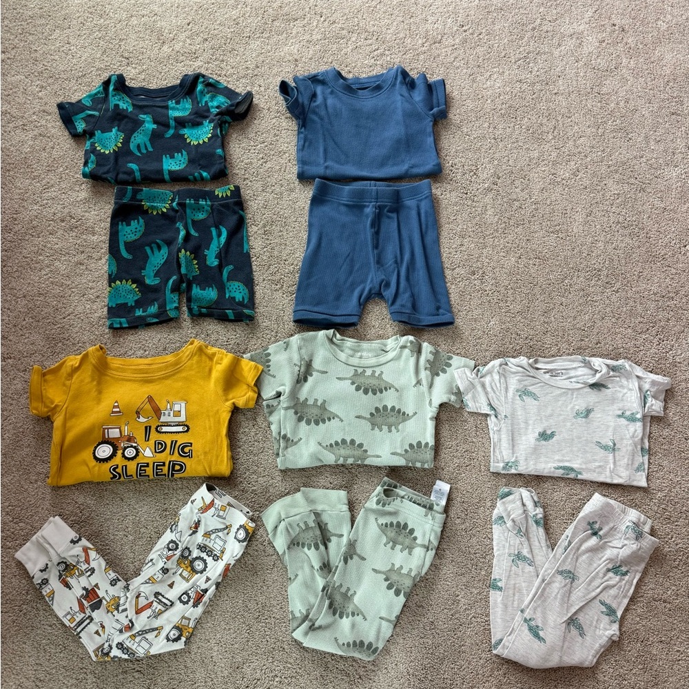 Toddler Boys Old Navy & Carters Pajamas Sets